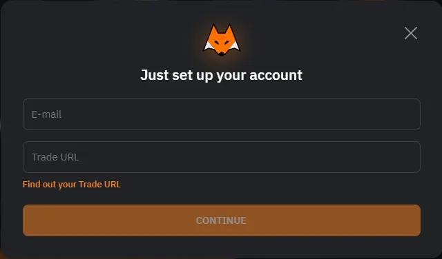 Lis-Skins: Set up your account