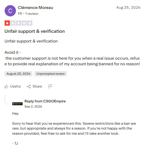 SkinSwap: 1-star review