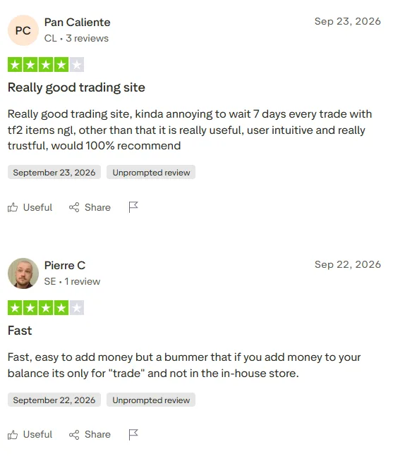 Tradeit: 4-star review